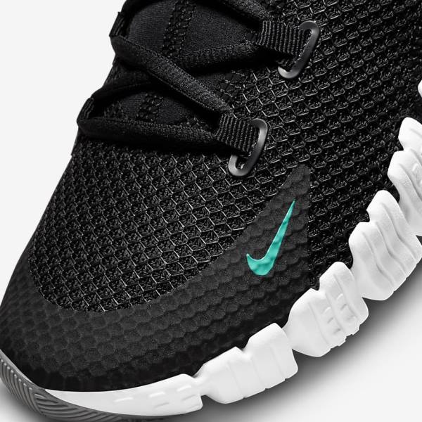 Αθλητικά Παπούτσια Nike Free Metcon 4 ανδρικα μαυρα πορτοκαλι ασπρα τυρκουάζ | NK702EXR