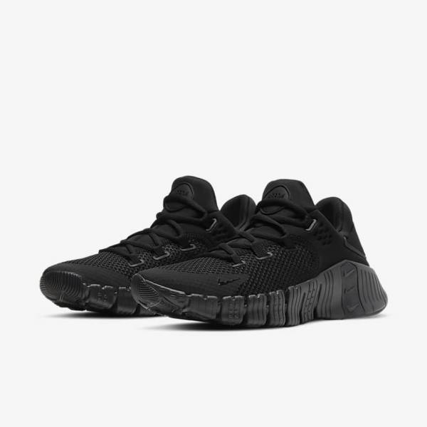 Αθλητικά Παπούτσια Nike Free Metcon 4 ανδρικα μαυρα | NK916RTQ