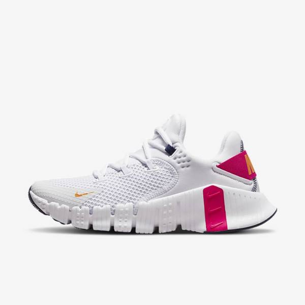 Αθλητικά Παπούτσια Nike Free Metcon 4 γυναικεια μαυρα ασπρα μπλε κίτρινα | NK873RQN