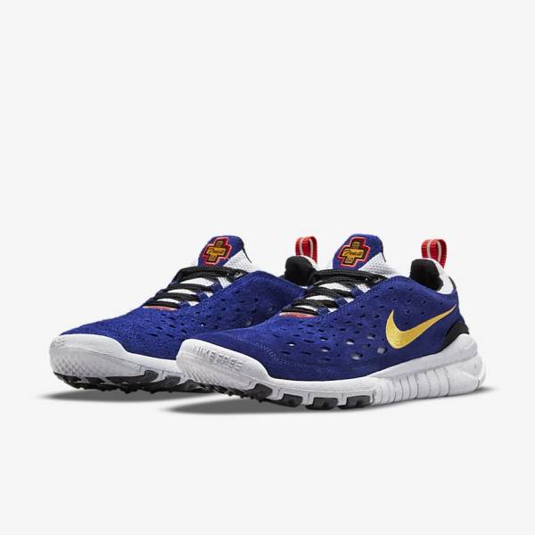 Αθλητικά Παπούτσια Nike Free Run Trail ανδρικα κοκκινα ασπρα | NK879IME