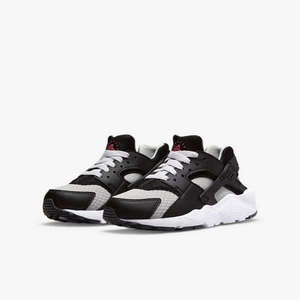 Αθλητικά Παπούτσια Nike Huarache Run Older παιδικα μαυρα γκρι ασπρα κοκκινα | NK184DBR