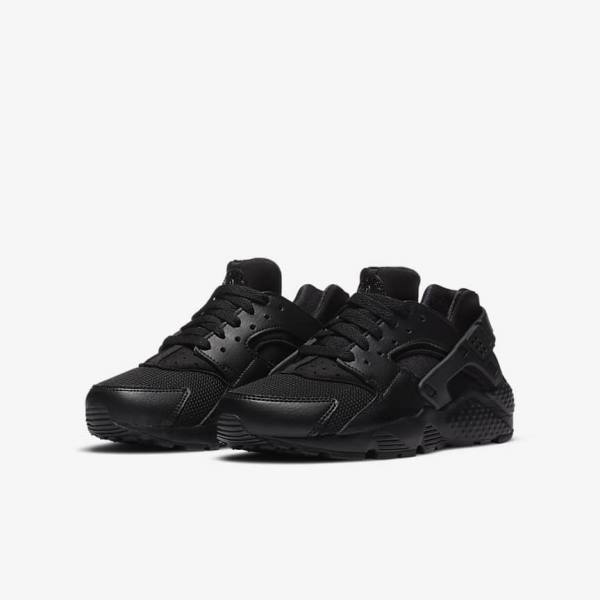 Αθλητικά Παπούτσια Nike Huarache Run Older παιδικα μαυρα | NK421RCT