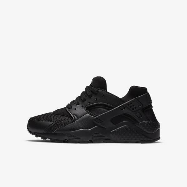 Αθλητικά Παπούτσια Nike Huarache Run Older παιδικα μαυρα | NK421RCT