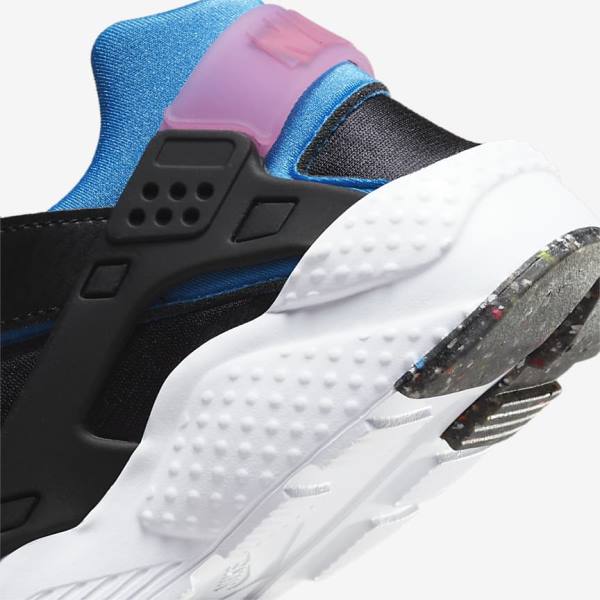 Αθλητικά Παπούτσια Nike Huarache Run Older παιδικα μαυρα ανοιχτο μπλε ροζ μεντα | NK601WSC