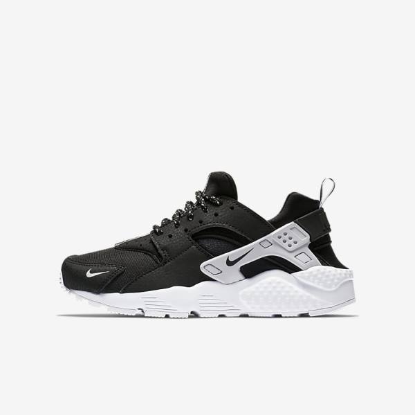 Αθλητικά Παπούτσια Nike Huarache SE Older παιδικα μαυρα ασπρα | NK037XFB