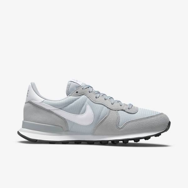 Αθλητικά Παπούτσια Nike Internationalist γυναικεια γκρι Πλατίνα μαυρα ασπρα | NK273HUJ