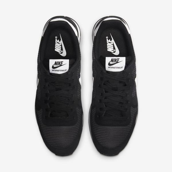 Αθλητικά Παπούτσια Nike Internationalist γυναικεια μαυρα σκούρο γκρι ασπρα | NK385TOF