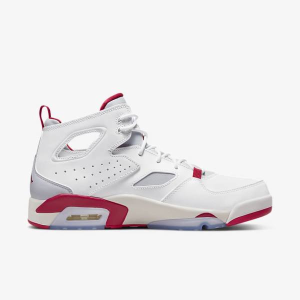 Αθλητικά Παπούτσια Nike Jordan Flight Club 91 ανδρικα ασπρα Πλατίνα | NK480GUO