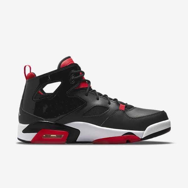 Αθλητικά Παπούτσια Nike Jordan Flight Club 91 ανδρικα μαυρα κοκκινα ασπρα | NK529ENO