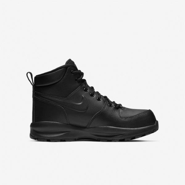 Αθλητικά Παπούτσια Nike Manoa LTR Older Boot παιδικα μαυρα | NK184WRA