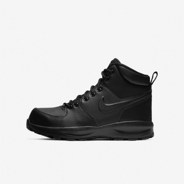 Αθλητικά Παπούτσια Nike Manoa LTR Older Boot παιδικα μαυρα | NK184WRA