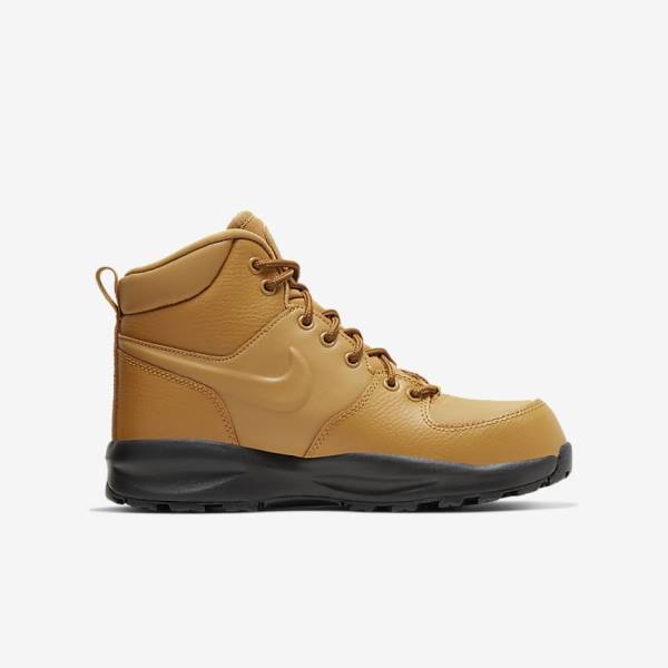 Αθλητικά Παπούτσια Nike Manoa LTR Older Boot παιδικα καφε μαυρα | NK264SOH