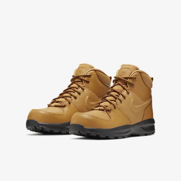 Αθλητικά Παπούτσια Nike Manoa LTR Older Boot παιδικα καφε μαυρα | NK264SOH