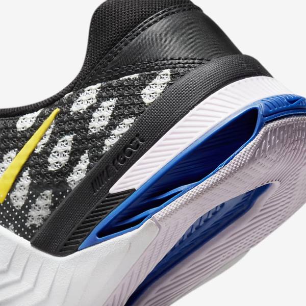 Αθλητικά Παπούτσια Nike Metcon 7 ανδρικα μαυρα ασπρα μπλε κίτρινα | NK908CAF