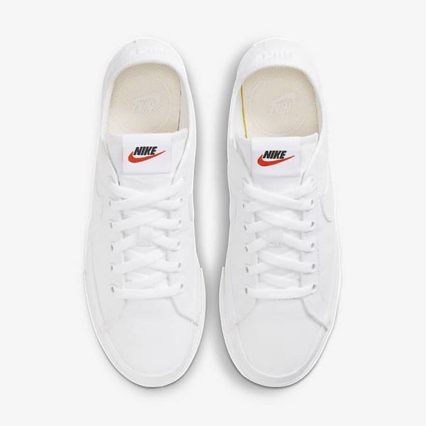 Αθλητικά Παπούτσια Nike NikeCourt Legacy καμβα γυναικεια ασπρα | NK724DGQ