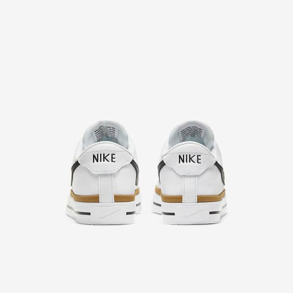 Αθλητικά Παπούτσια Nike NikeCourt Legacy γυναικεια ασπρα μαυρα | NK849RMO