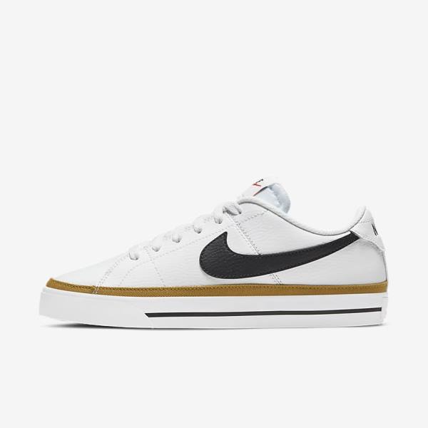 Αθλητικά Παπούτσια Nike NikeCourt Legacy γυναικεια ασπρα μαυρα | NK849RMO