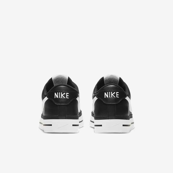 Αθλητικά Παπούτσια Nike NikeCourt Legacy ανδρικα μαυρα ανοιχτο καφε ασπρα | NK982ZVL