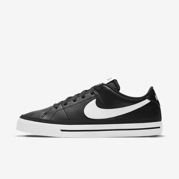 Αθλητικά Παπούτσια Nike NikeCourt Legacy ανδρικα μαυρα ανοιχτο καφε ασπρα | NK982ZVL