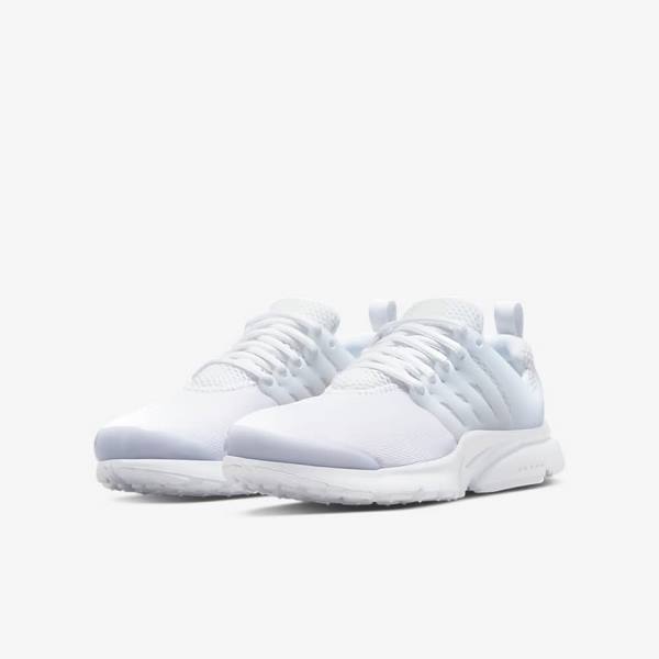 Αθλητικά Παπούτσια Nike Presto Older παιδικα ασπρα Πλατίνα ασπρα | NK173FVC