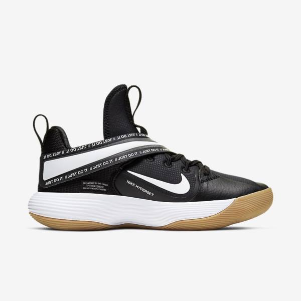 Αθλητικά Παπούτσια Nike React HyperSet Indoor Court ανδρικα μαυρα ανοιχτο καφε ασπρα | NK185VKC