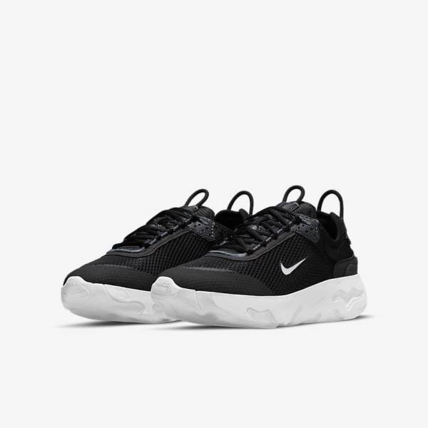 Αθλητικά Παπούτσια Nike React Live Older παιδικα μαυρα σκούρο γκρι ασπρα | NK081AVQ