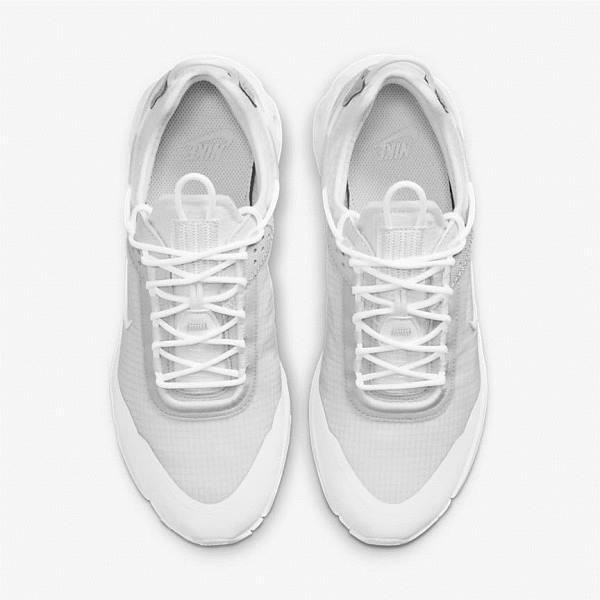 Αθλητικά Παπούτσια Nike React Live ανδρικα ασπρα Πλατίνα ασπρα | NK357BVO