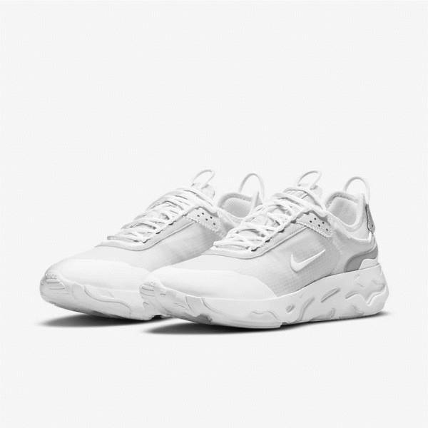 Αθλητικά Παπούτσια Nike React Live ανδρικα ασπρα Πλατίνα ασπρα | NK357BVO