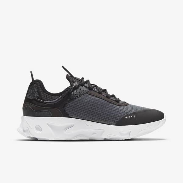 Αθλητικά Παπούτσια Nike React Live ανδρικα μαυρα σκούρο γκρι ασπρα | NK839KYH