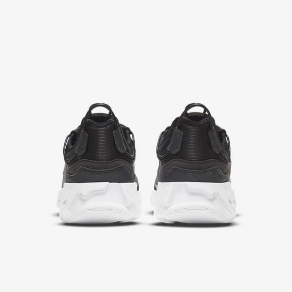 Αθλητικά Παπούτσια Nike React Live ανδρικα μαυρα σκούρο γκρι ασπρα | NK839KYH