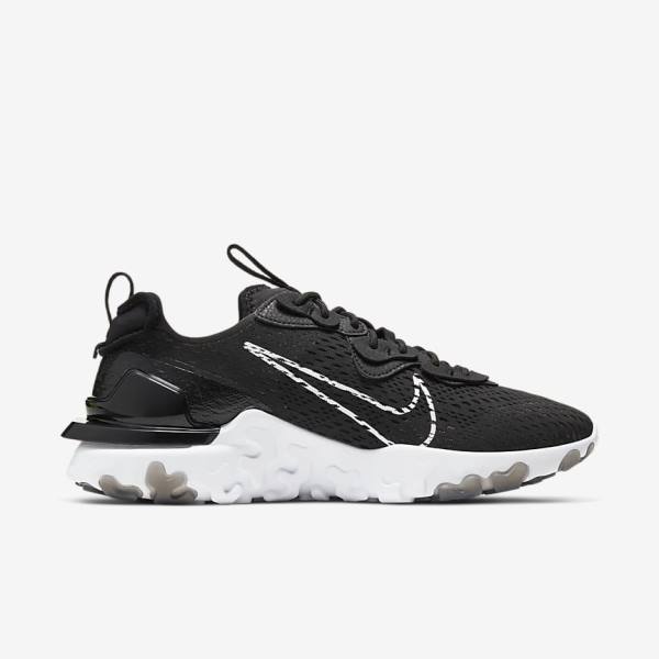 Αθλητικά Παπούτσια Nike React Vision ανδρικα μαυρα ασπρα | NK690ECX