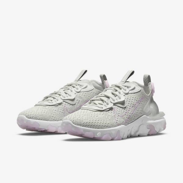 Αθλητικά Παπούτσια Nike React Vision γυναικεια ανοιχτο Μπεζ ασπρα ροζ | NK280IAF