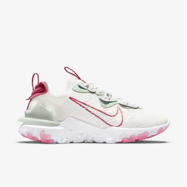 Αθλητικά Παπούτσια Nike React Vision γυναικεια Πλατίνα ροζ | NK870WAQ