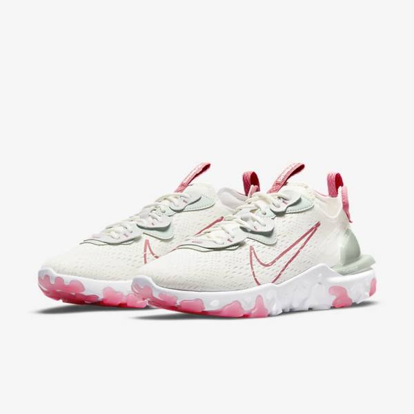 Αθλητικά Παπούτσια Nike React Vision γυναικεια Πλατίνα ροζ | NK870WAQ