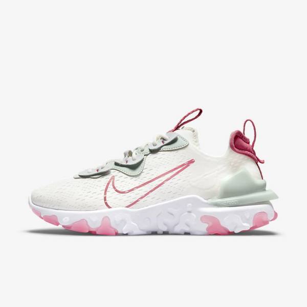 Αθλητικά Παπούτσια Nike React Vision γυναικεια Πλατίνα ροζ | NK870WAQ