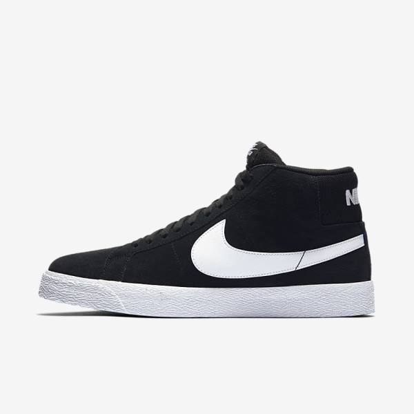 Αθλητικά Παπούτσια Nike SB Zoom Blazer Mid γυναικεια μαυρα ασπρα | NK803IPO