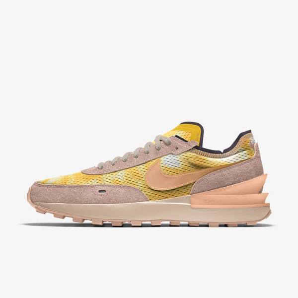 Αθλητικά Παπούτσια Nike Waffle One By You Custom γυναικεια Πολύχρωμο | NK368RGW