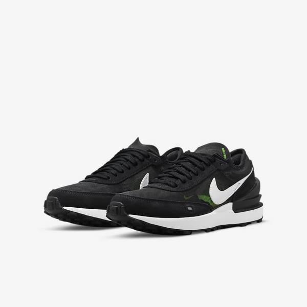 Αθλητικά Παπούτσια Nike Waffle One Older παιδικα σκούρο γκρι μαυρα πρασινο | NK874UNY