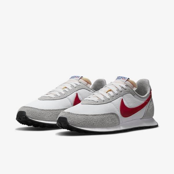 Αθλητικά Παπούτσια Nike Waffle Trainer 2 ανδρικα ασπρα ανοιχτο γκρι μπλε ρουά κοκκινα | NK140AHS