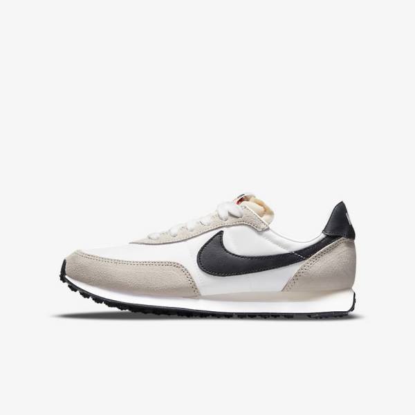 Αθλητικά Παπούτσια Nike Waffle Trainer 2 Older παιδικα ασπρα μαυρα | NK678CAS