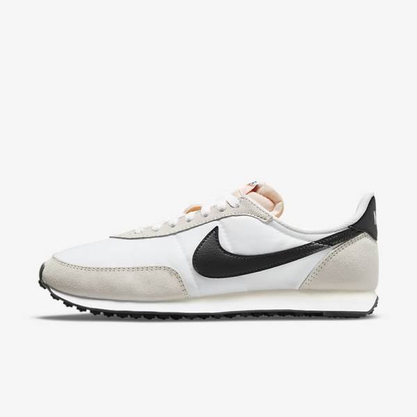 Αθλητικά Παπούτσια Nike Waffle Trainer 2 ανδρικα ασπρα μαυρα | NK875ROV