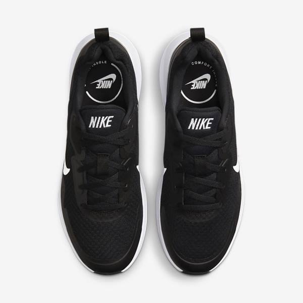 Αθλητικά Παπούτσια Nike Wearallday γυναικεια μαυρα ασπρα | NK932XMW