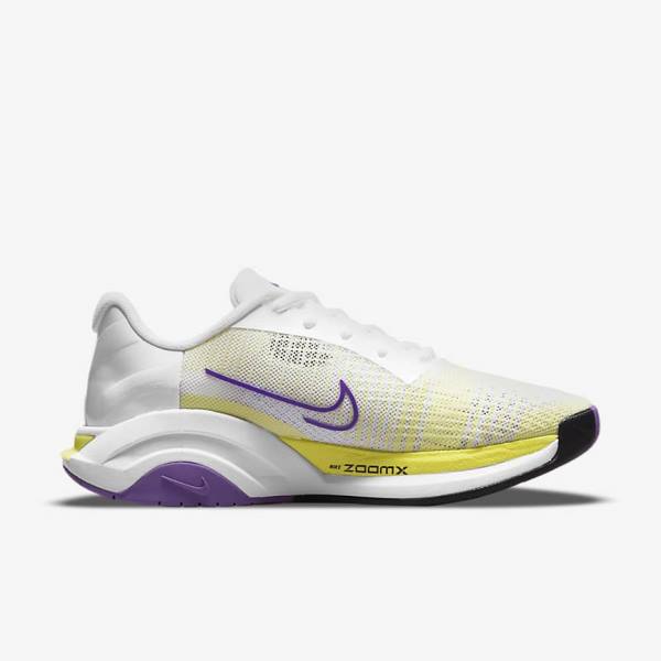 Αθλητικά Παπούτσια Nike ZoomX SuperRep Surge Endurance Class γυναικεια ασπρα μαυρα ανοιχτο λεμόνι | NK872QJM