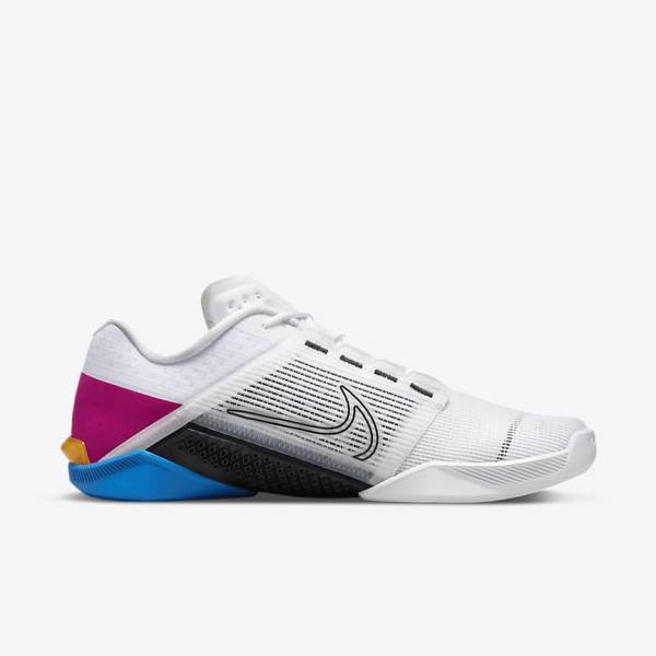 Αθλητικά Παπούτσια Nike Zoom Metcon Turbo 2 ανδρικα ασπρα μπλε ροζ μαυρα | NK081RXM