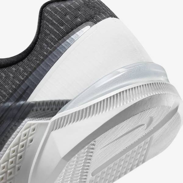 Αθλητικά Παπούτσια Nike Zoom Metcon Turbo 2 ανδρικα μαυρα ασπρα σκούρο γκρι μεταλλικός γκρι | NK896TBY