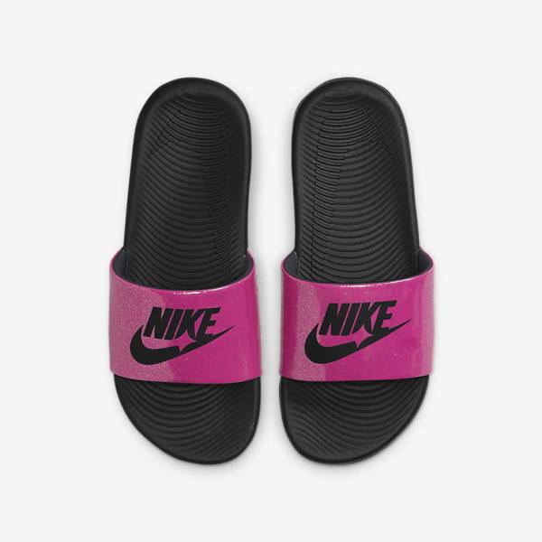 παντοφλεσ Nike Kawa SE Older παιδικα μαυρα | NK149PCS