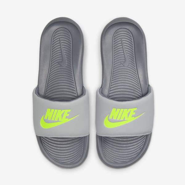 παντοφλεσ Nike Victori One ανδρικα γκρι | NK924JMN