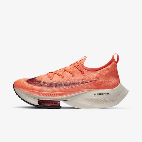 παπουτσια για τρεξιμο Nike Air Zoom Alphafly NEXT% Flyknit δρομου αγωνιστικα ανδρικα μωβ κοκκινα μαυρα μαυρα | NK352HGC