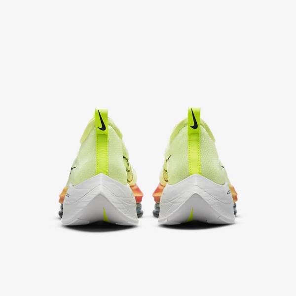 παπουτσια για τρεξιμο Nike Air Zoom Alphafly NEXT% Flyknit δρομου αγωνιστικα ανδρικα ανοιχτο Μάνγκο μεταλλικός κοκκινα καφε μαυρα | NK514PNW