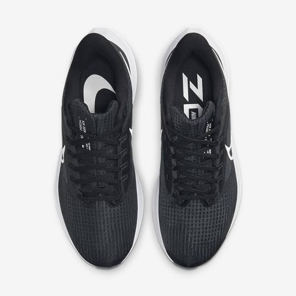 παπουτσια για τρεξιμο Nike Air Zoom Pegasus 39 δρομου γυναικεια μαυρα σκούρο γκρι ασπρα | NK148UJO